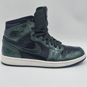 Nike Air Jordan 1 High Mens Size 9 Green Athletic Shoes Sneakers 332550-300